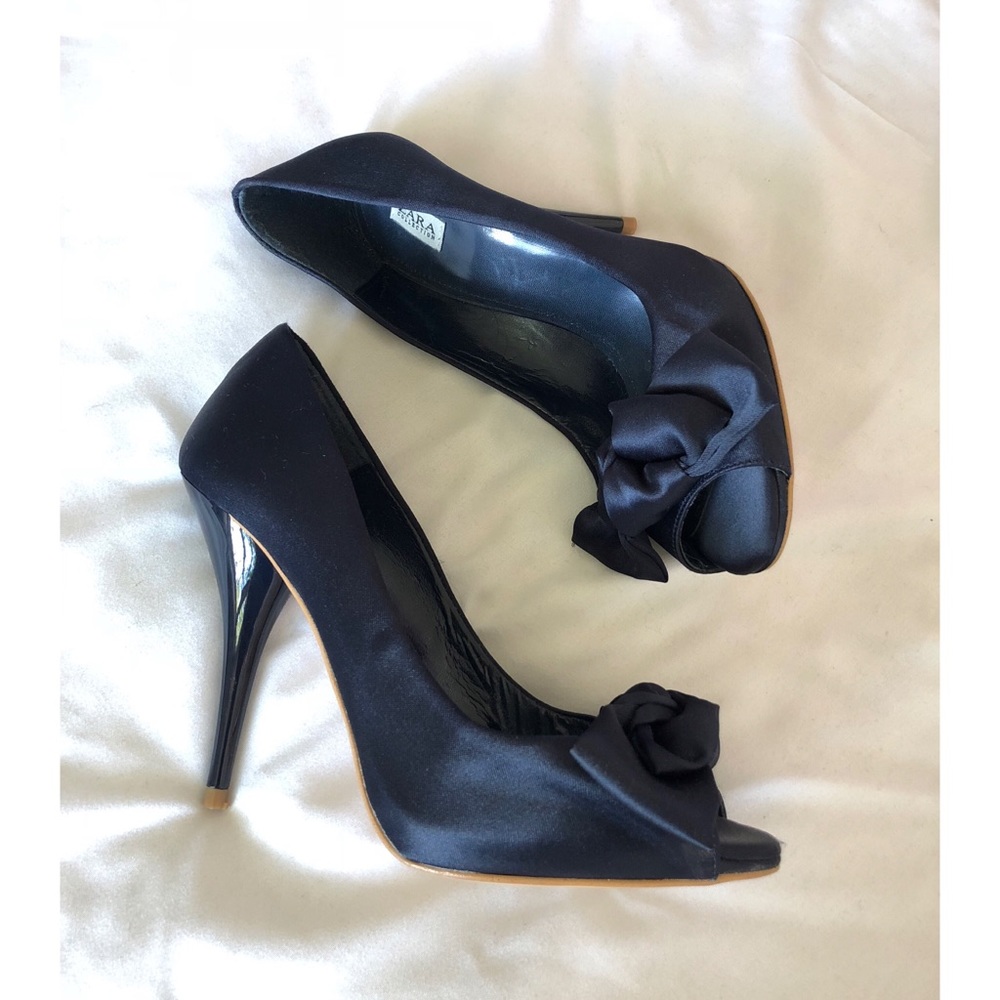 Zara satin shoes ⭐️